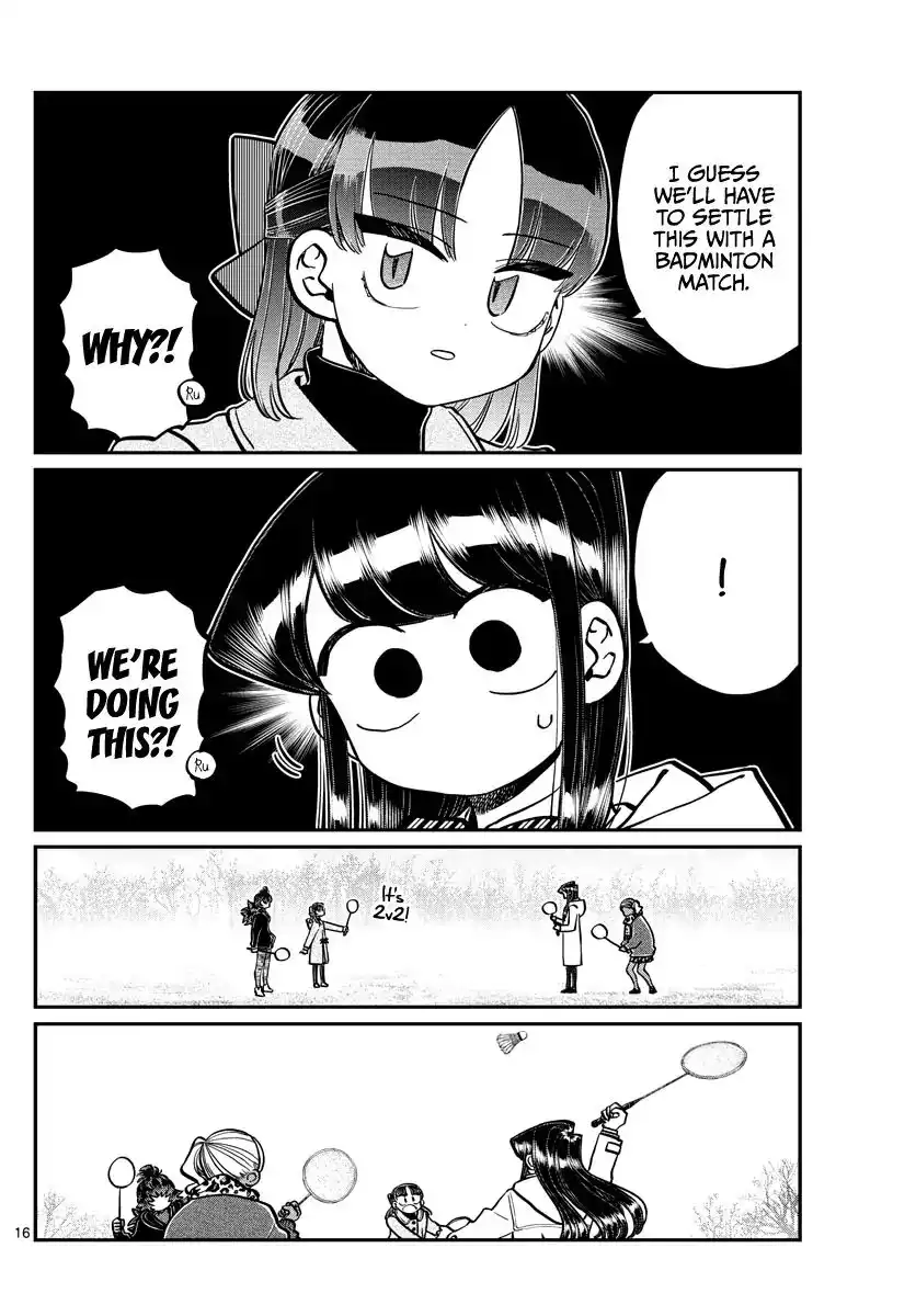 Komi-san wa Komyushou Desu Chapter 284 16